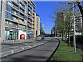 O0827 : Tallaght - View N along Belgard Square W by Colin Park
