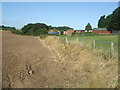 Fence line near Gunnerby House