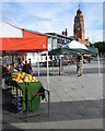 Setting up on Sneinton Market