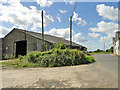 Derelict buildings at Flax Farm