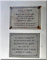 Wixoe War Memorials