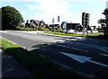 The entrance to Poppy Fields housing estate, Maidstone Road