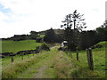 Track leading from Mourne Wood to the Ballymageogh Road