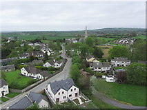 N7212 : Kildare - View along Green Rd towards Carmelite RC Church from Round Tower by Colin Park