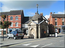 SK0933 : Market Place, Uttoxeter by David Weston