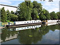TQ1384 : Skylark, narrowboat on Paddington Branch canal by David Hawgood