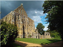 TQ7415 : Battle Abbey ruin by Malc McDonald