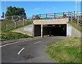 Cycleway and footpath passing under the A312