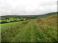 Enclosed Path near High Crossett Farm