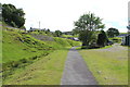 Footpath to the Museum of Lead Mining, Wanlockhead