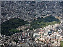 TQ2879 : Buckingham Palace from the air by Thomas Nugent