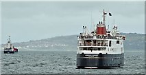 J5082 : The "Hebridean Princess" off Bangor (September 2015) by Albert Bridge