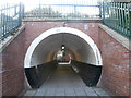 Pedestrian tunnel under the tube line, Mortlake Rd, Kew