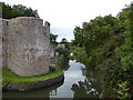 ST5545 : The Palace Moat, Wells by PAUL FARMER