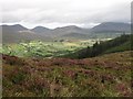 The Whitewater Valley from the upper slopes of Knockchree