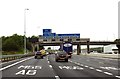 The M6 - M55 Junction 32 heading north