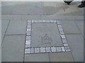 Armley library - pavement plaque