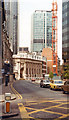 TQ3381 : Saturday in the City, 1983: north up Bishopsgate by Ben Brooksbank