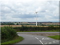 SK7577 : Wind turbine on Mill Hill by Graham Hogg
