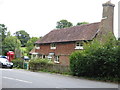 Farm shop and telephone kiosk in Wiston