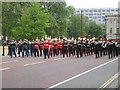 TQ2879 : Military bands parade to remember the 1982 Hyde Park bombing, London by Robin Stott