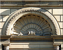 NZ2564 : Detail of former National Provincial Bank, Mosley Street, Newcastle by Stephen Richards