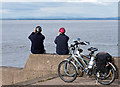 Admiring the view - Silloth