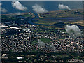 Irvine from the air