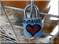 H4572 : Love lock, Omagh (12) by Kenneth  Allen