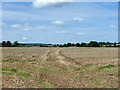 Stubble field west of Charlton Road