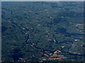 Castle Douglas and the Solway coast from the air