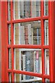 Library in a telephone box