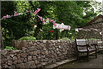 SD1399 : Bunting at Irton Road by Peter Trimming