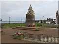 War memorial on the sea front at Largs