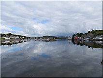NR8668 : Tarbert harbour Loch Fyne by John Ferguson