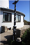SY6868 : Portland Bird Observatory lamppost from Poole by John Stephen