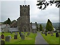 Brompton Regis church and churchyard