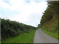 Blagdon Lane just north of Blagdon Farm