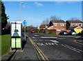 Mini-roundabout on Astill Lodge Road