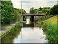 Shropshire Union Canal Passing Under the M56 at Bridge#135B