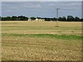 Looking over a field to Caulcott