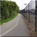 ST6178 : Filton: Concorde Way towards Abbey Wood Shopping Park and Stoke Gifford by Jaggery