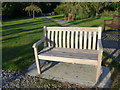 Seats within the Woodland Burial Ground