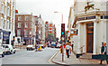 London (Chelsea), 1989: SW on Fulham Road at Onslow Square