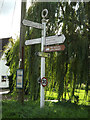 Roadsign on Station Road