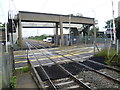 Level crossing at Marsh Lane