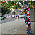 A colourful tree in Selkirk High Street