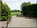 SJ4873 : Footpath through Helsby Golf Club by Jeff Buck