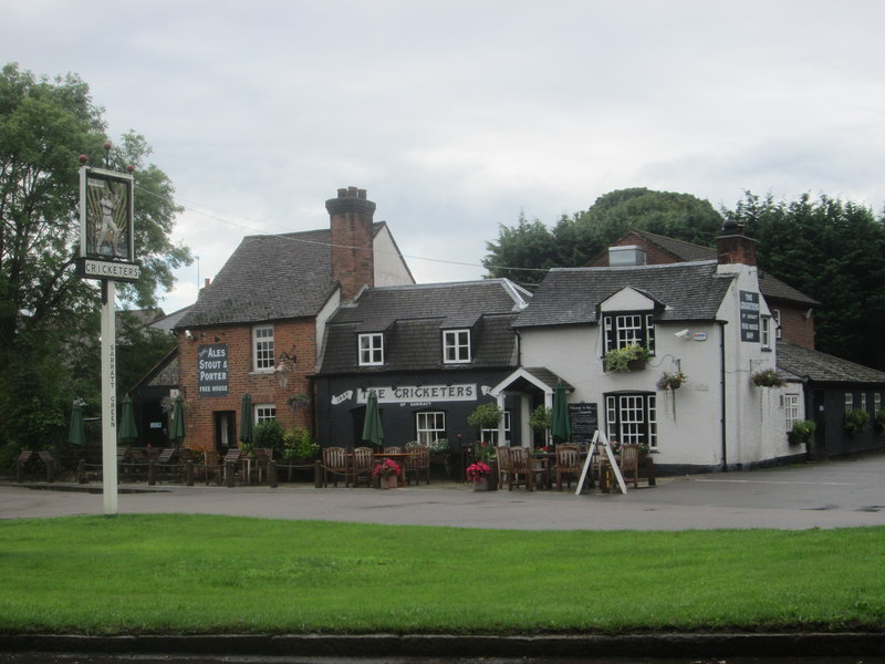 “The Cricketers” at Sarratt in... © Peter S :: Geograph Britain and Ireland