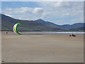 Q6015 : Kite buggy on Stradbally Strand by Oliver Dixon